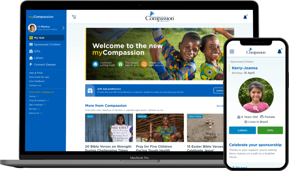 Compassion Id Thank you | Child Sponsorship | Compassion UK